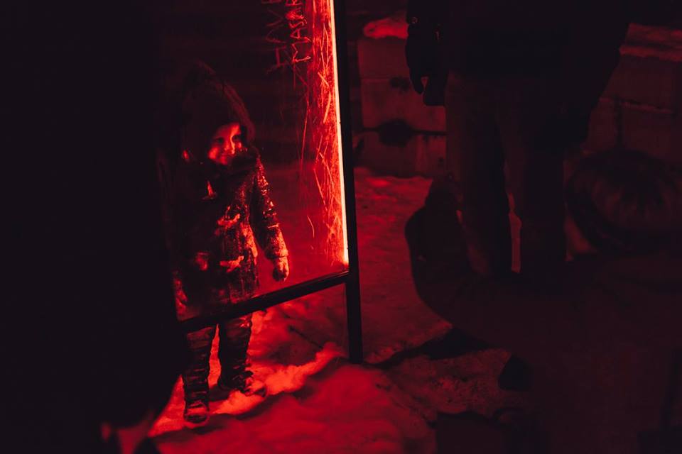 Musil Lukáš Hockey plexi glass installation